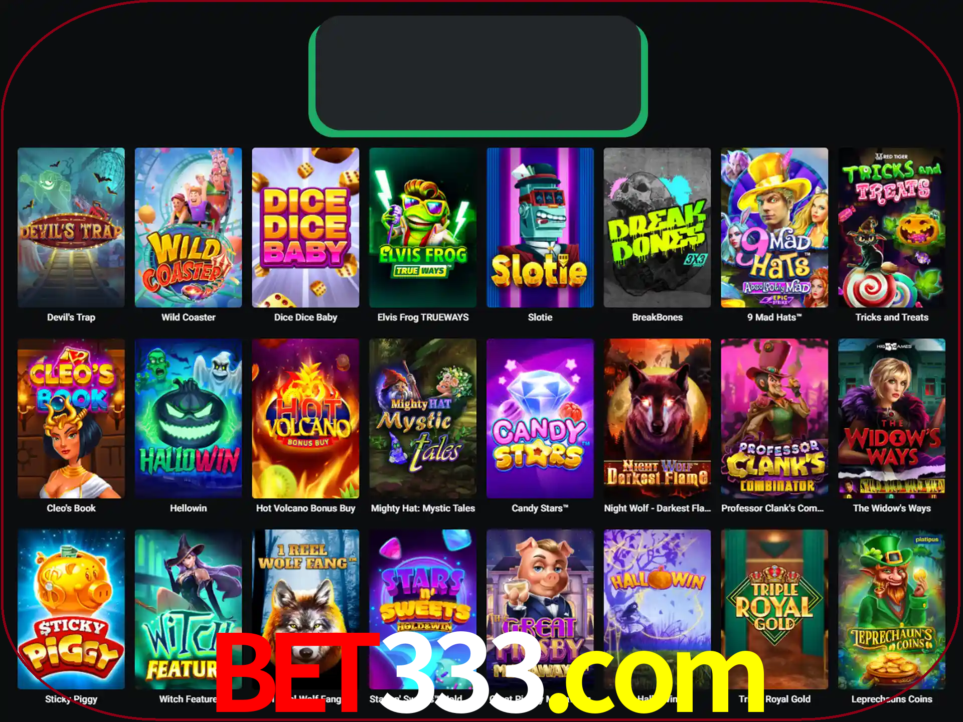 Procure por seus amados jogos de slot.